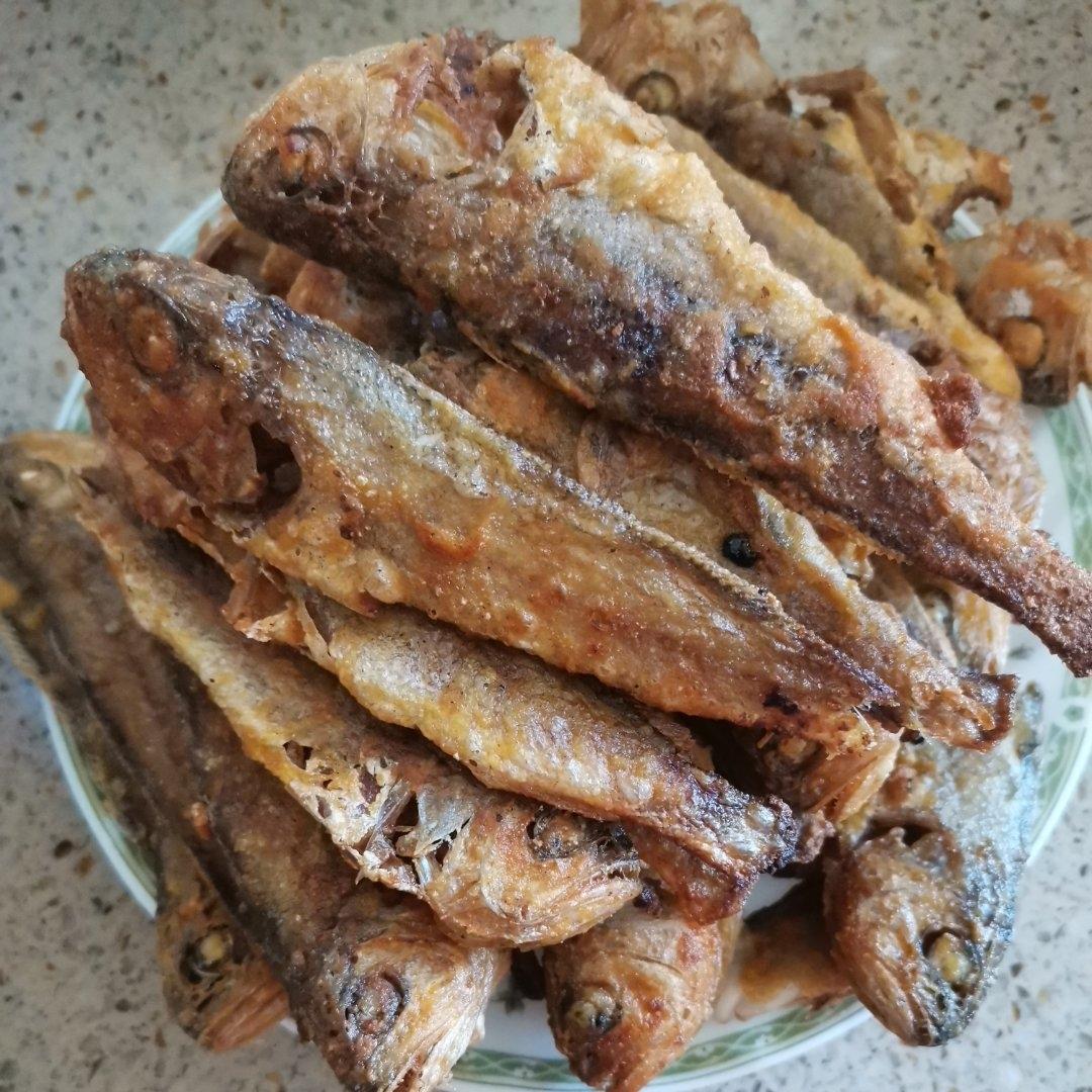 酥炸小黄鱼～吸油少