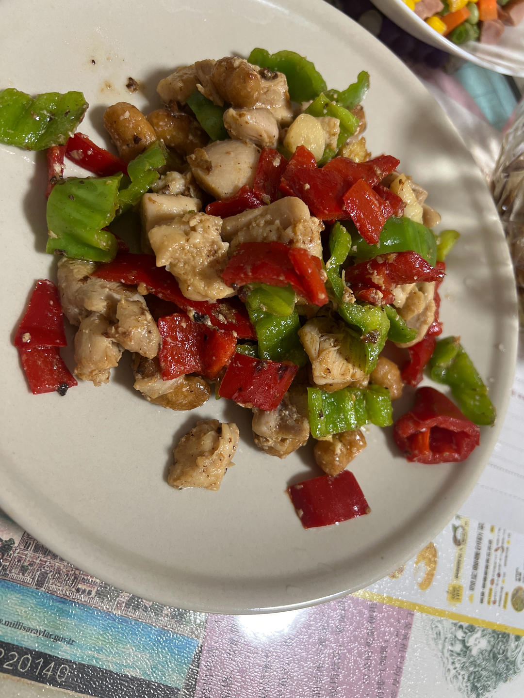 腰果鸡丁