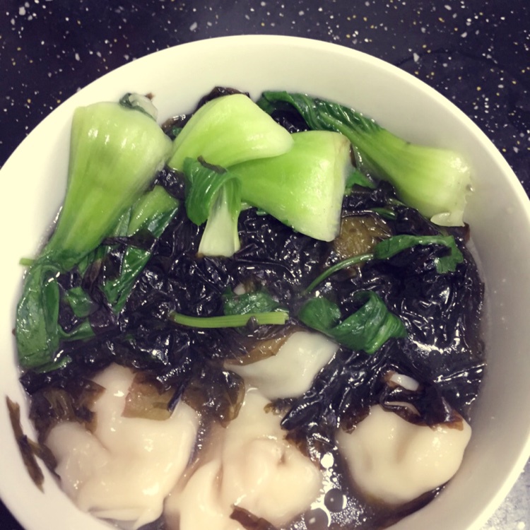 紫菜汤饺