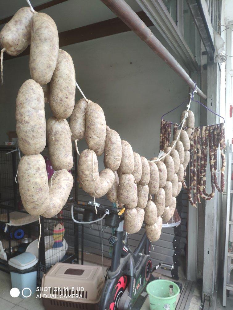 能量满满的猪肉脆皮肠(烤肠、灌肠、自制香肠)