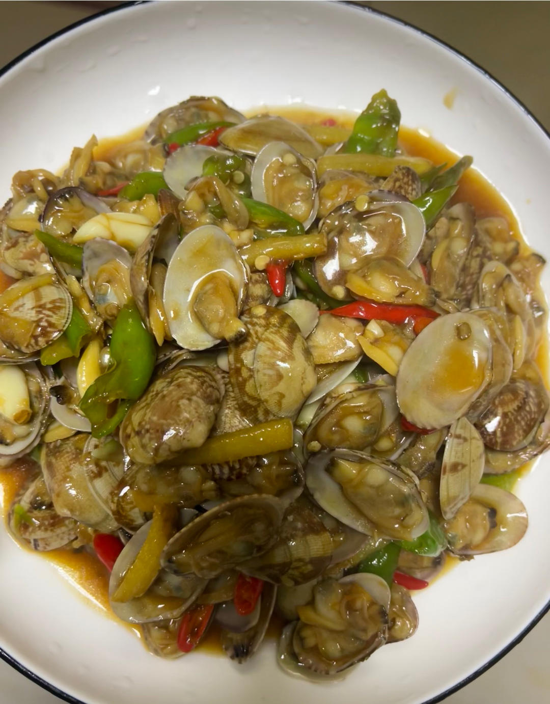 5分钟快手菜❗️秒杀路边摊爆炒花甲～好吃到爆