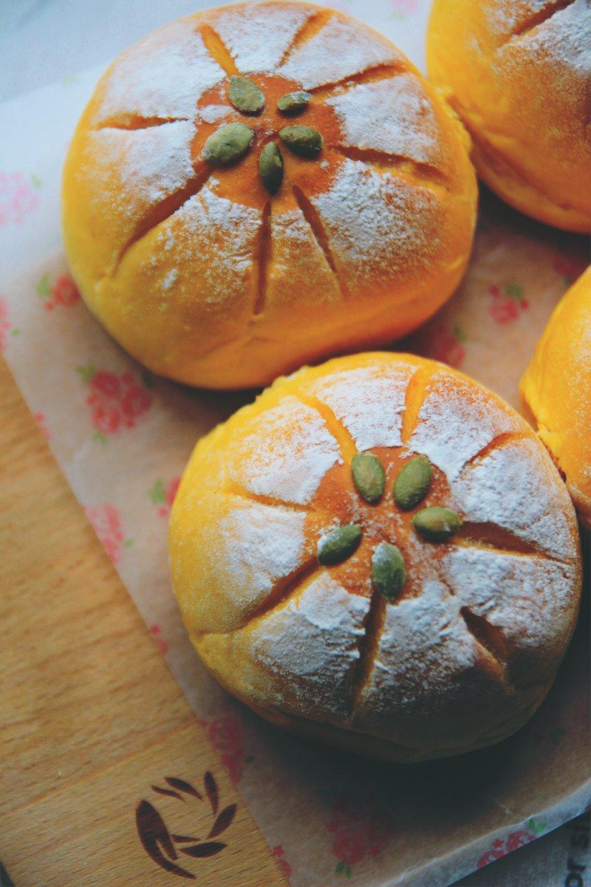 南瓜🎃奶酥面包