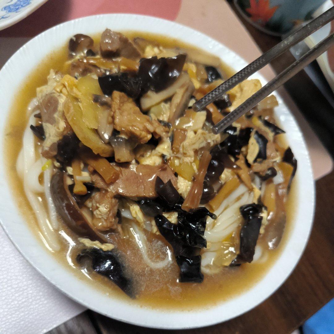 老北京三鲜打卤面