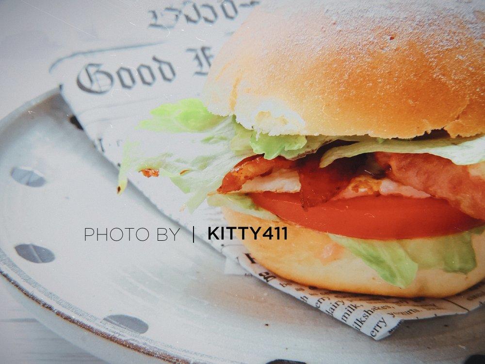 肯德基早餐汉堡轻松在家做 ---『玉米鸡肉汉堡包』