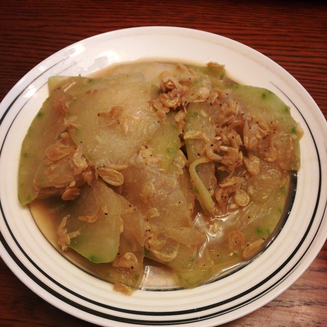 虾皮炒冬瓜