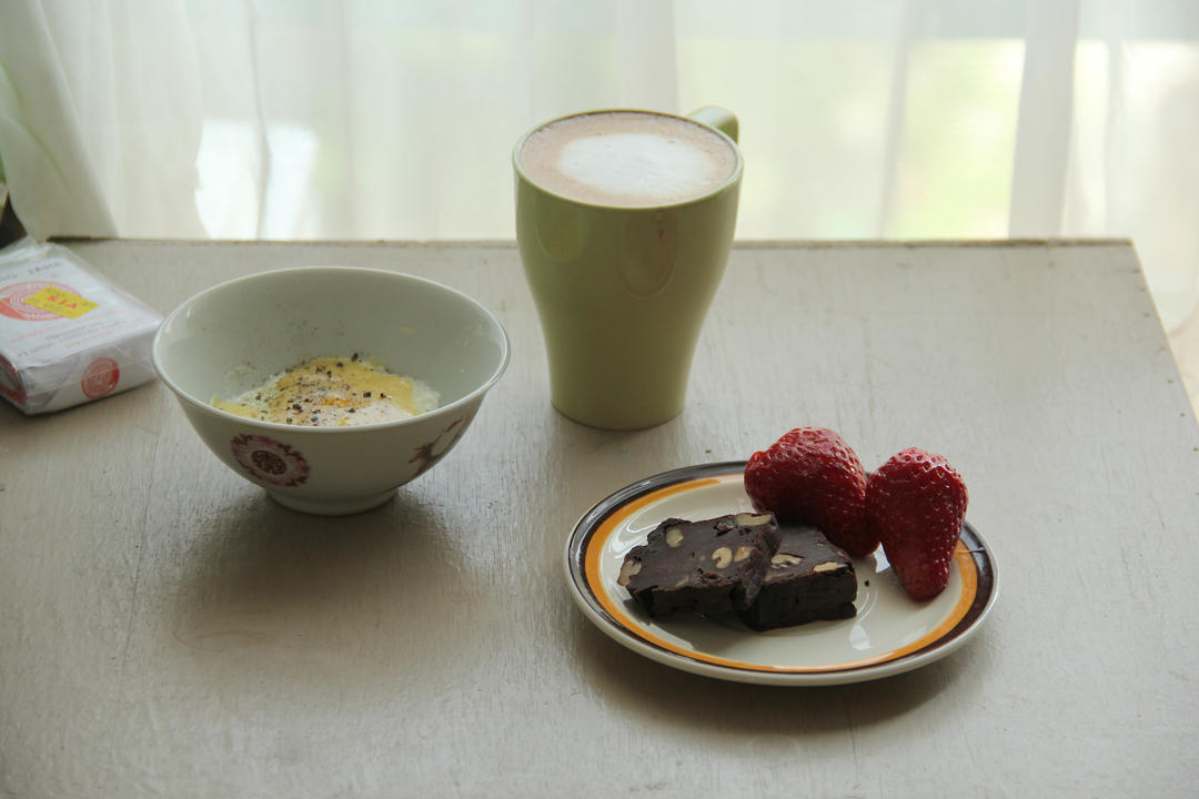 无油低卡浓厚豆腐布朗尼（全部热量只有一千卡☆）