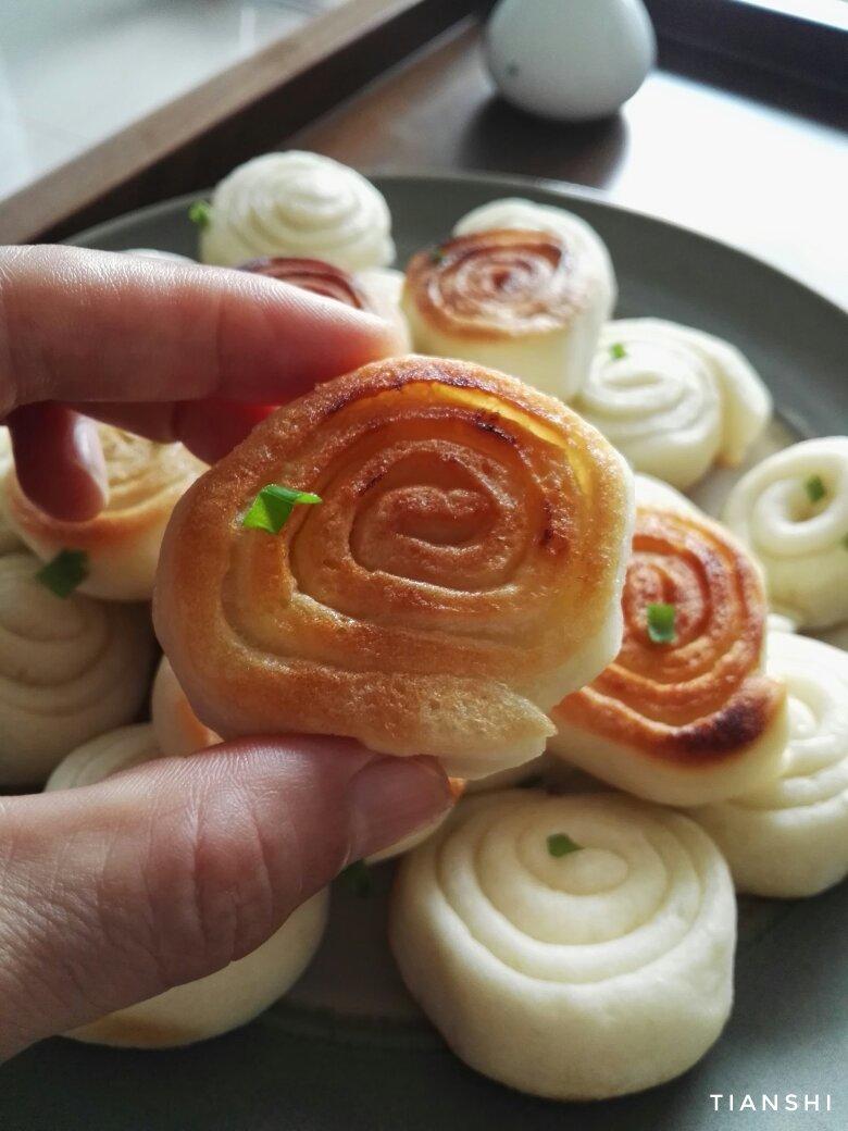 一定要做！—煎卷子【生煎花卷】