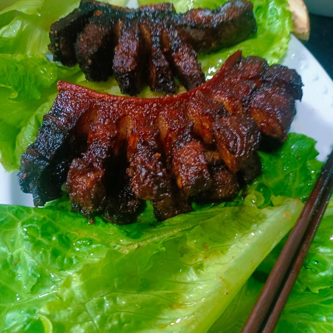 空气炸锅脆皮五花肉