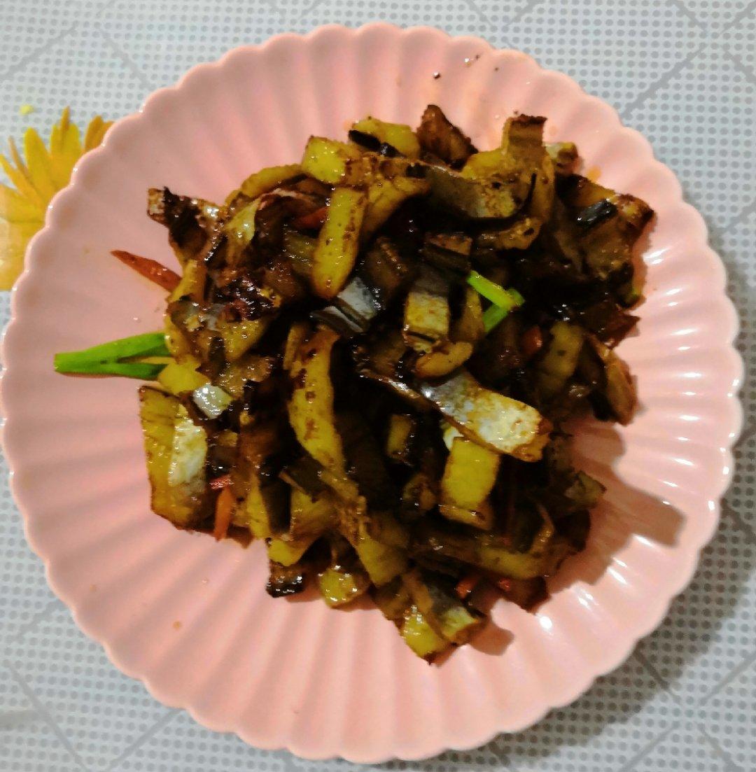 摊红薯蛋皮