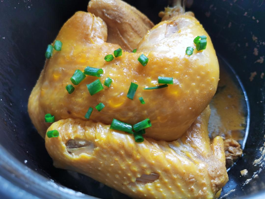 电饭煲版盐焗鸡