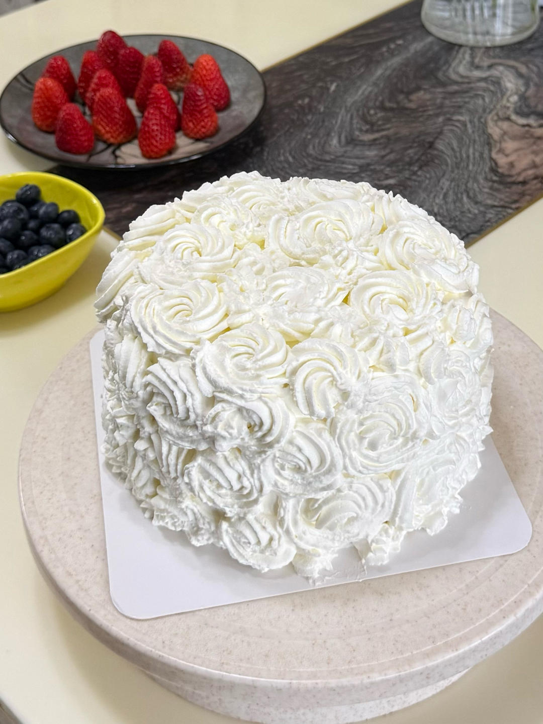 超柔软6寸戚风蛋糕(附8寸配方)零失败 超详细‼️含操作视频