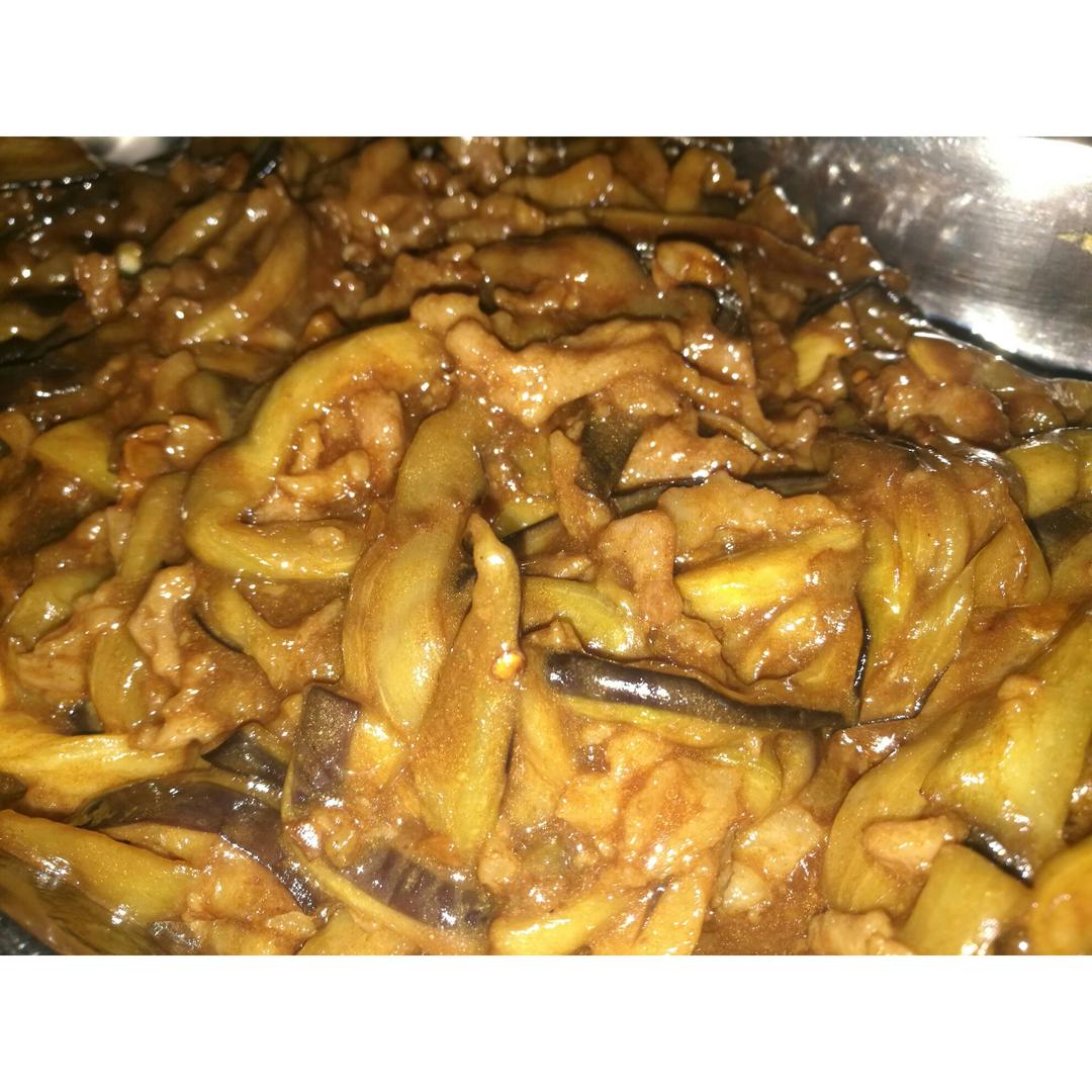 红烧肉沫茄子