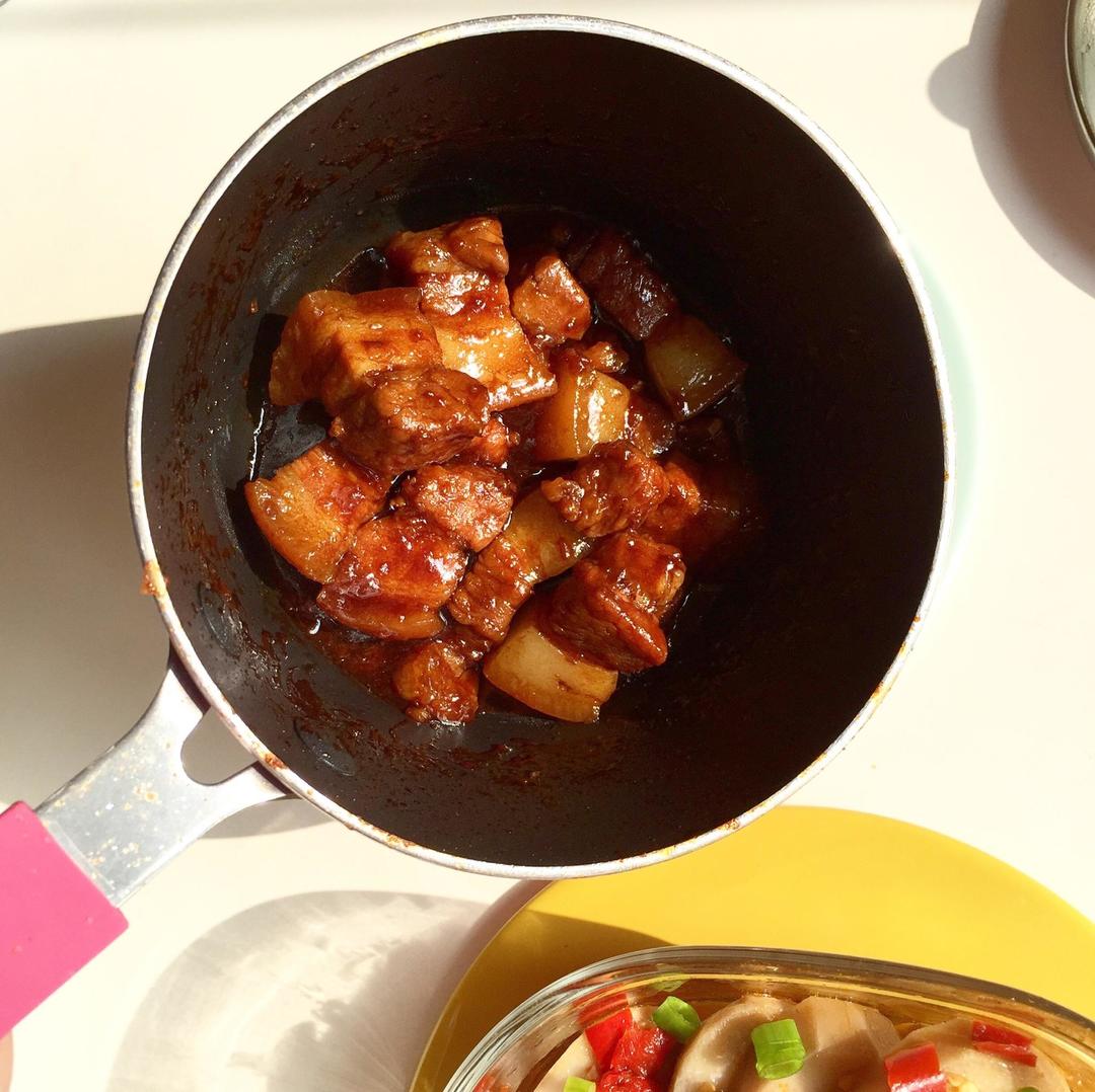 樱桃烧肉的做法