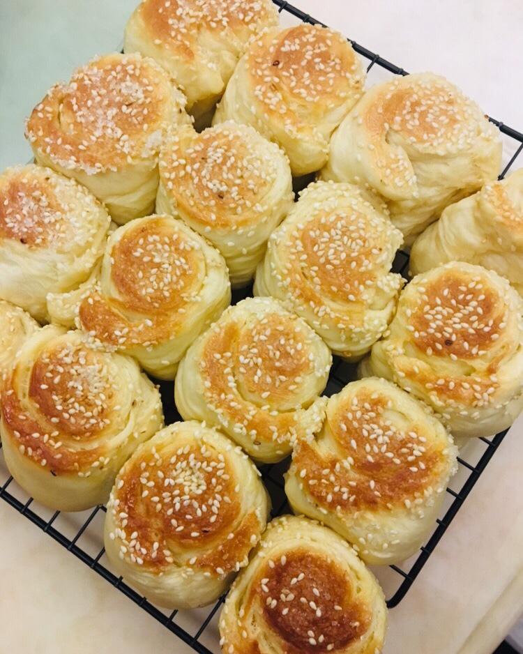 蜂蜜脆底小面包