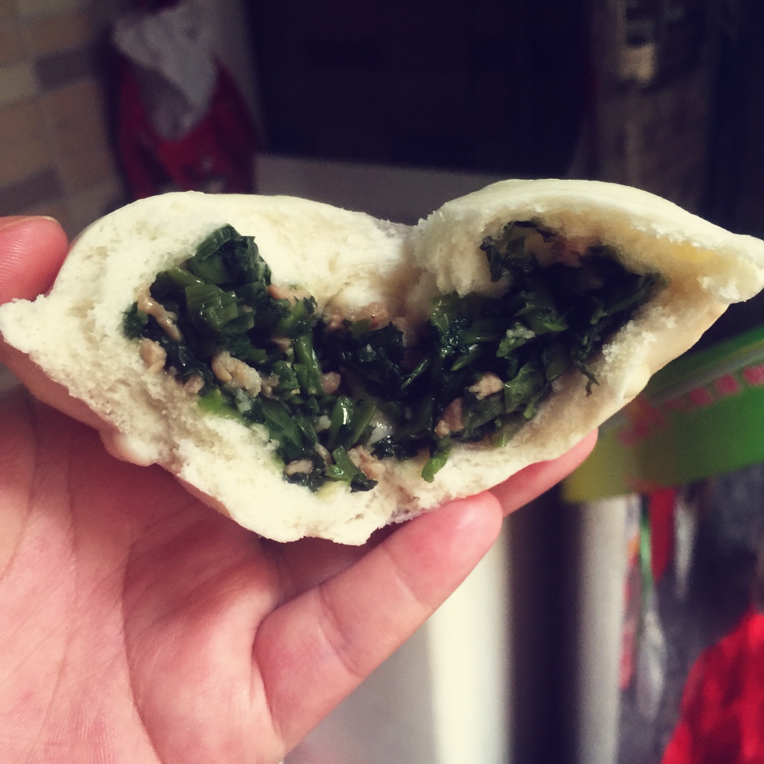 青菜小肉包