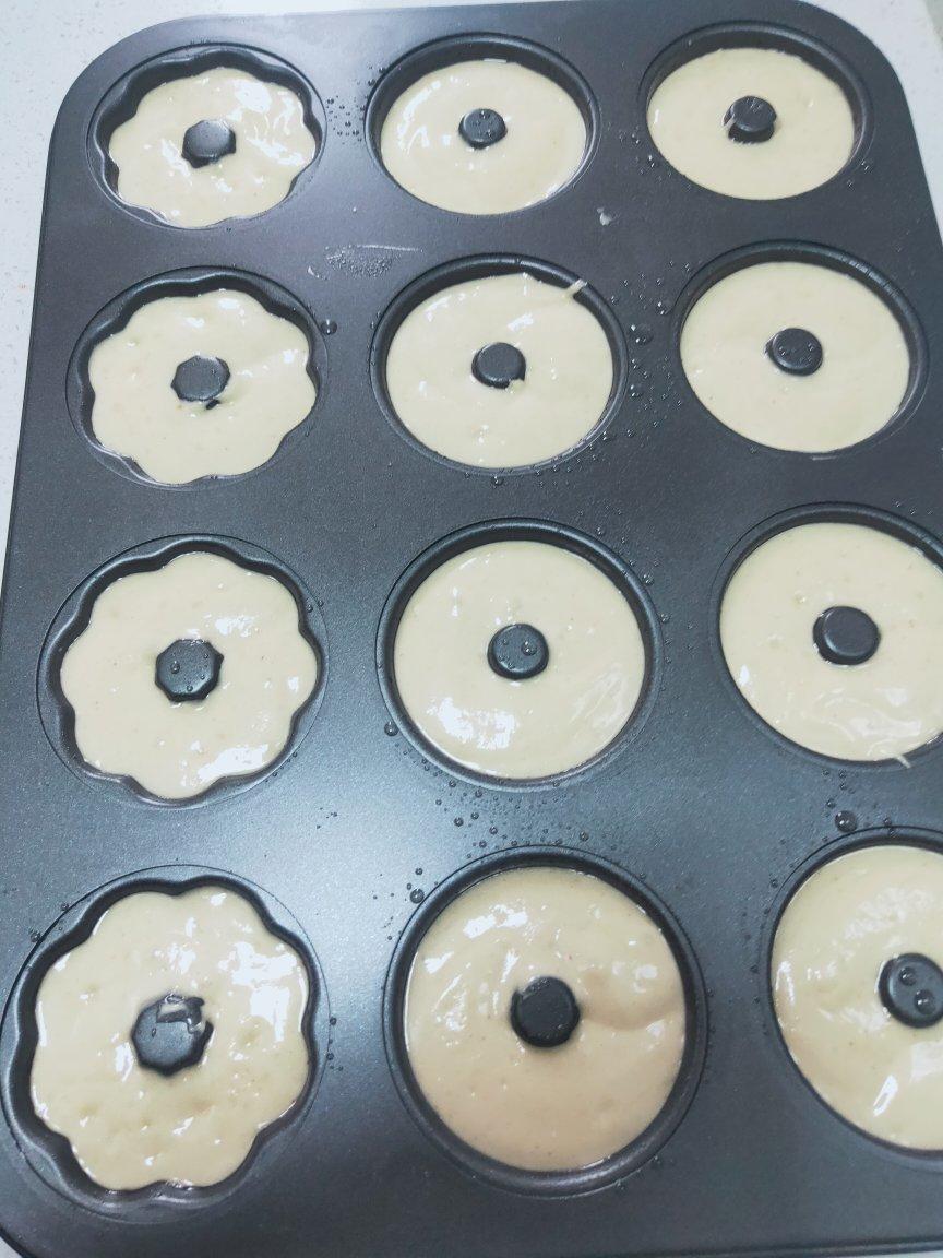 巧克力甜甜圈🍩（烤箱版）