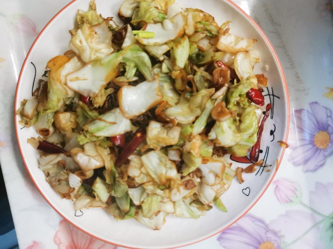 包菜粉丝（粉丝炒包菜）