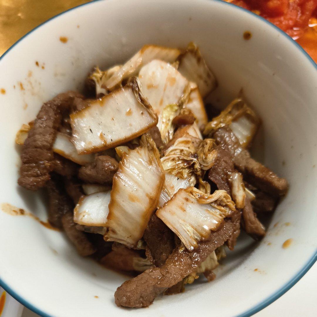牛肉炒娃娃菜，巨巨巨…巨好吃，快去做！