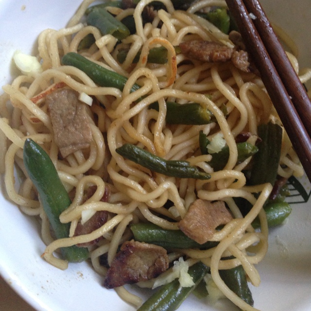 豆角焖面