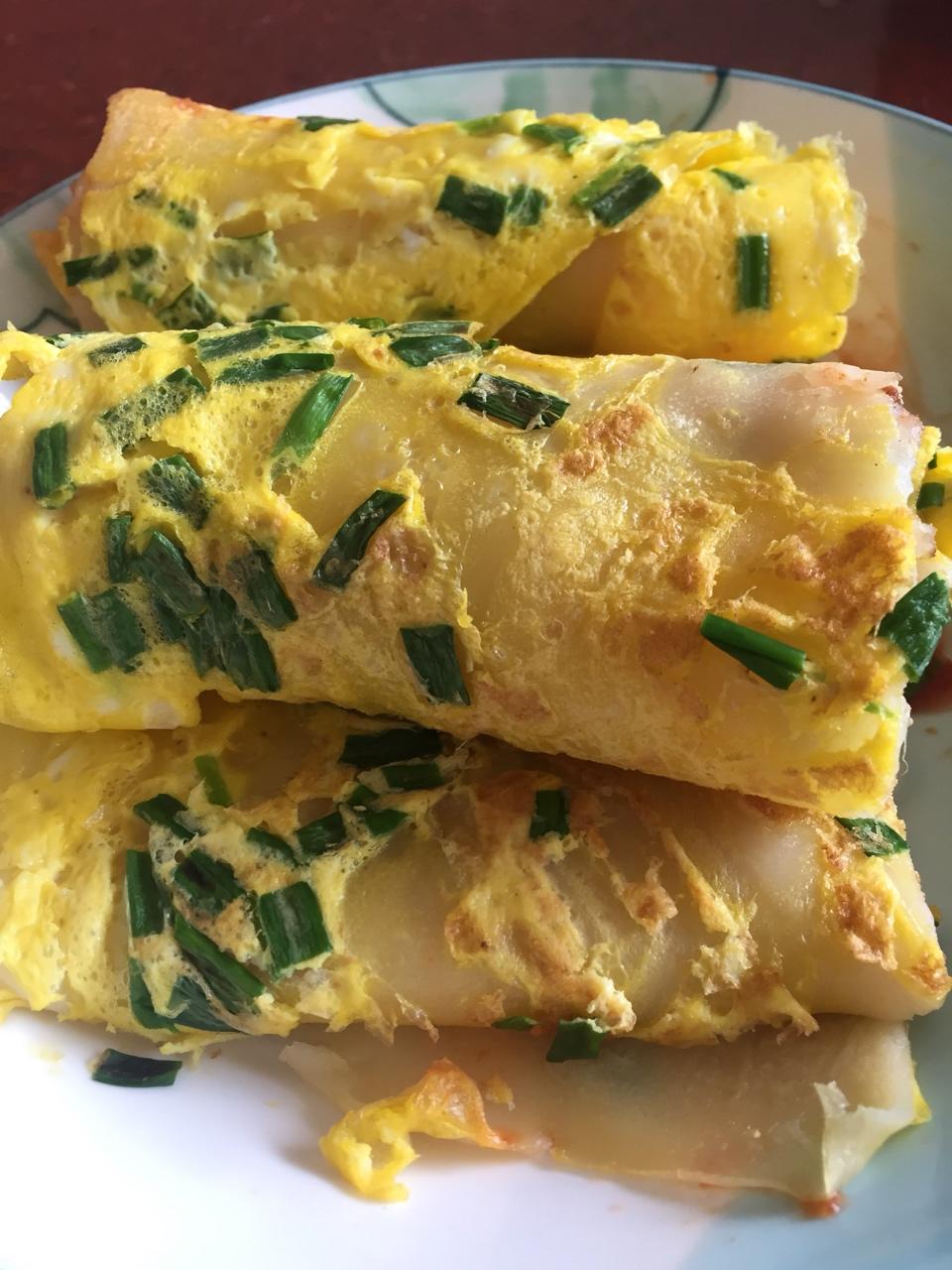 野餐 台式蛋饼 爱蓝调52872做的台式蛋饼 赞