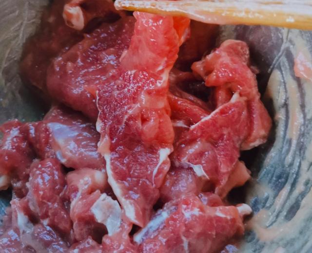 简单美味牛肉片腌制的做法