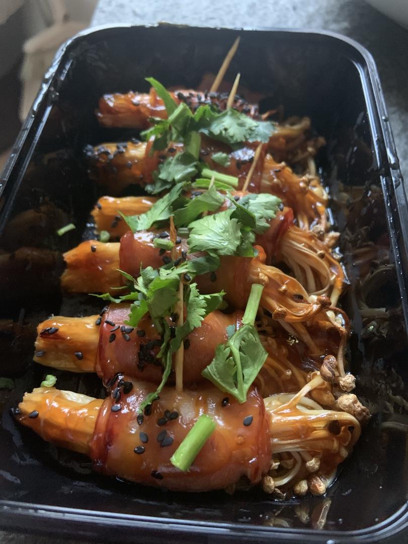 金针菇培根卷