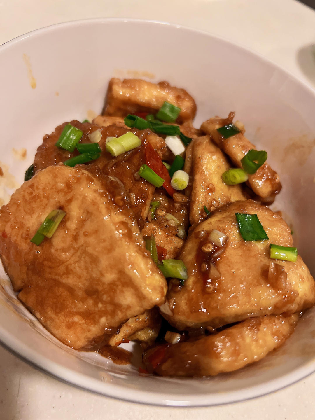 爆汁香煎豆腐