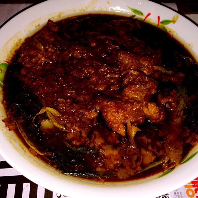 葱烤大排盖饭