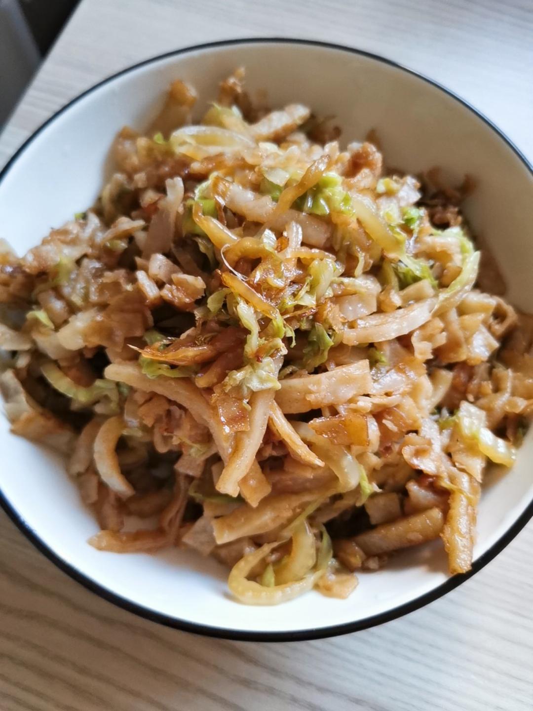 老北京素炒饼(肉炒饼)