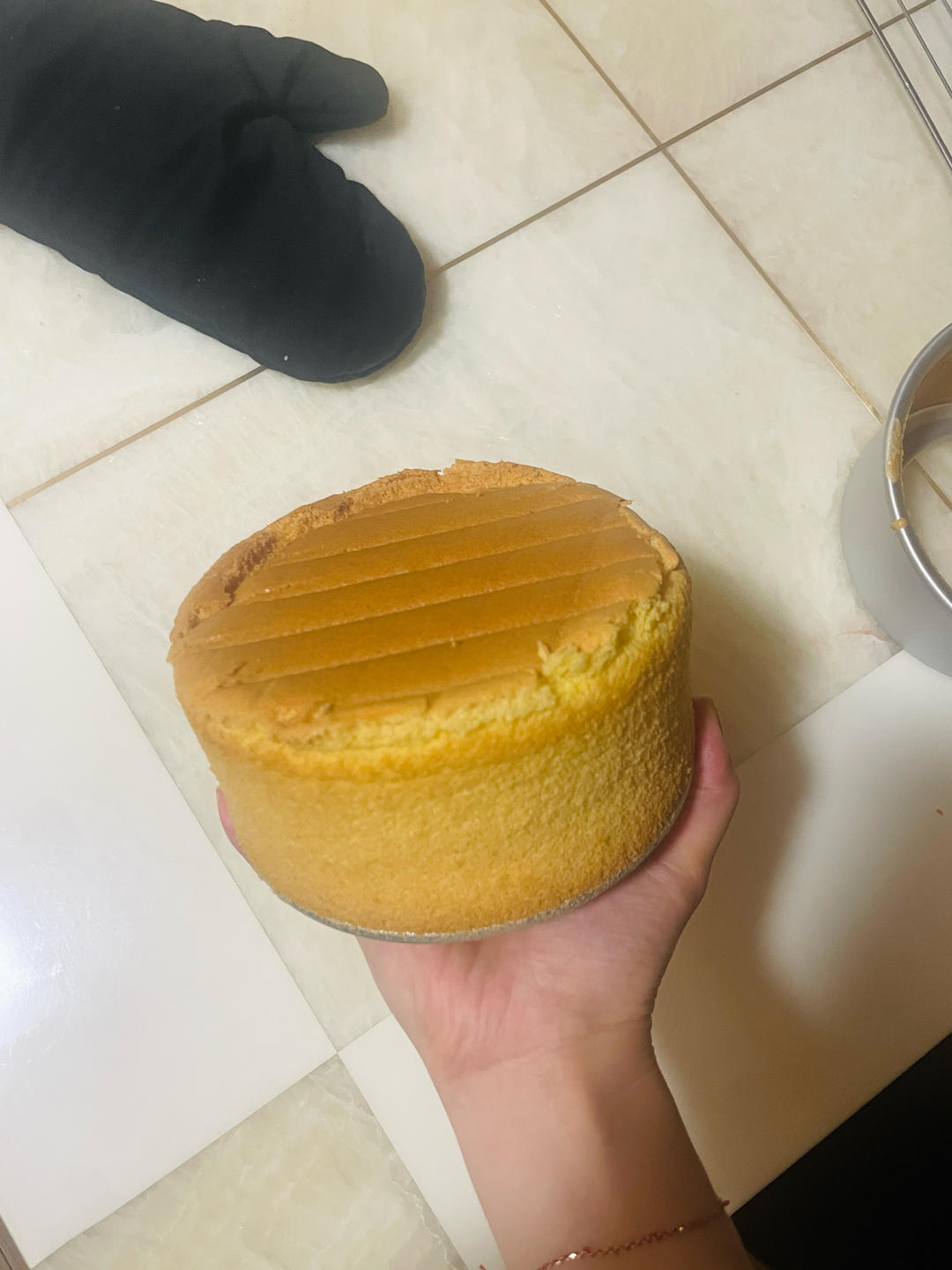 超柔软6寸戚风蛋糕(附8寸配方)零失败 超详细‼️含操作视频