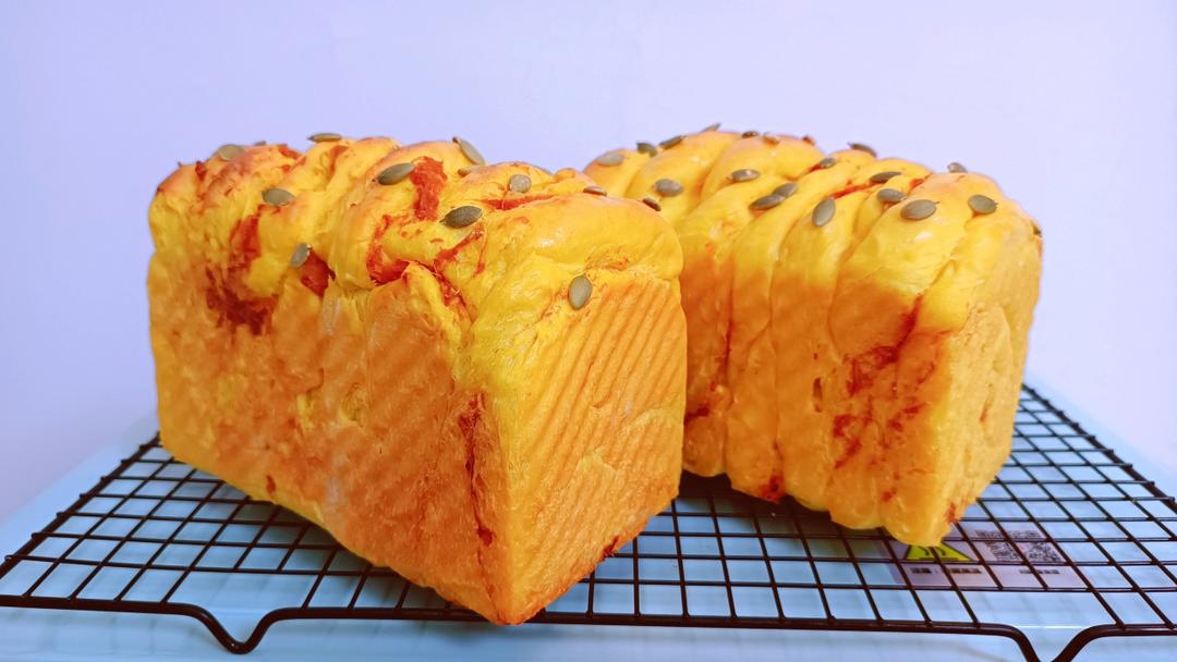 🎃double大伯南瓜（乳酪）吐司|金秋的颜色