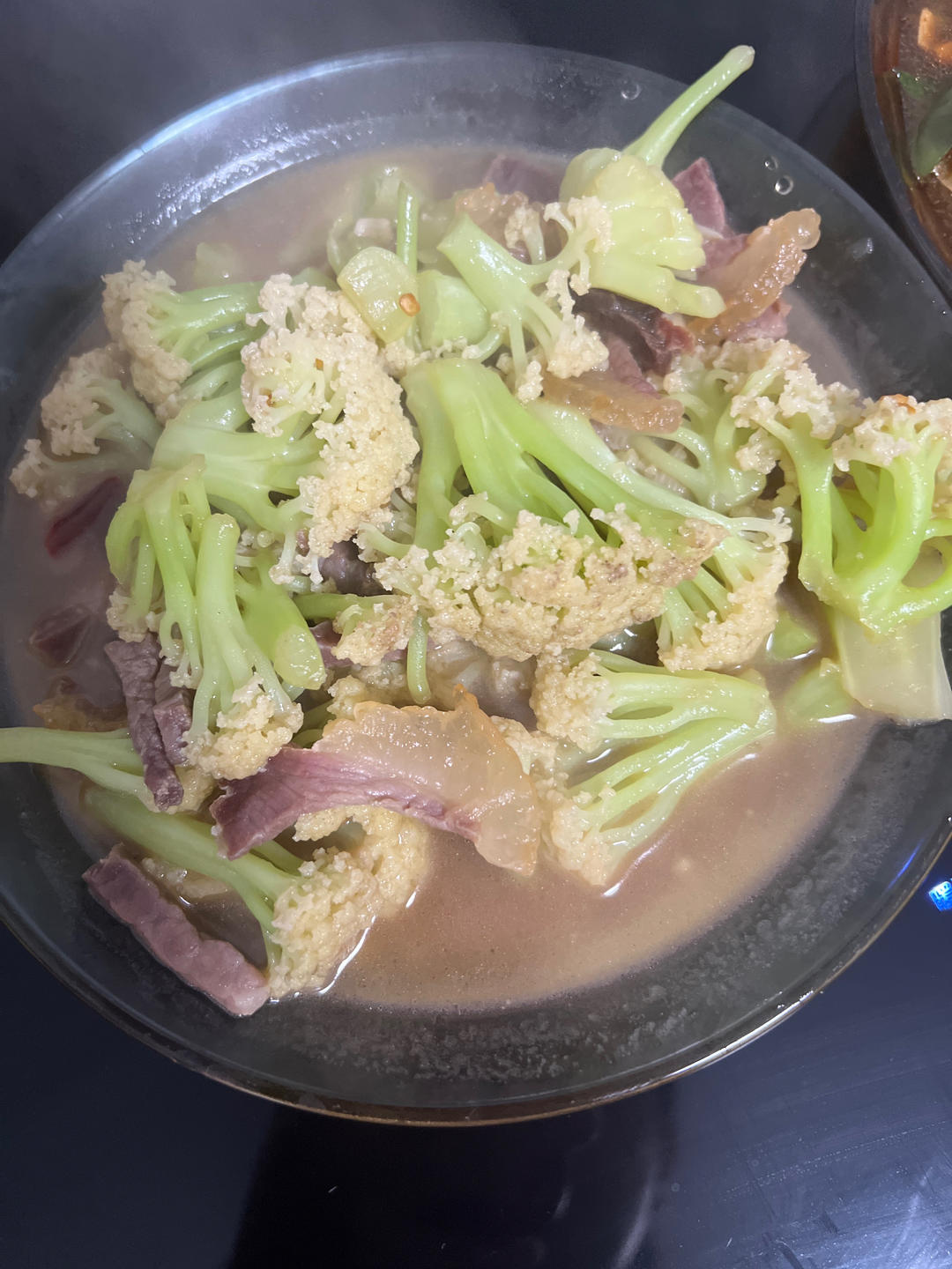 干锅有机花菜