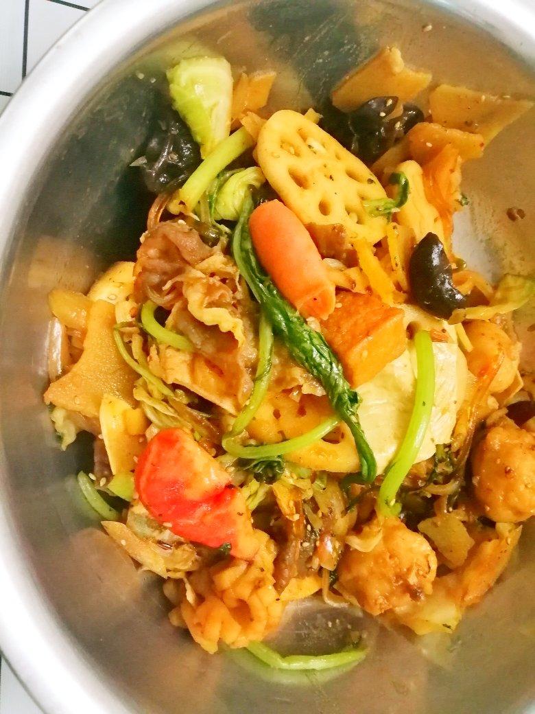 超简单下饭菜🍒火锅底料版麻辣香锅