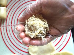 麻薯蛋黄酥（肉松素油版）的做法 步骤5