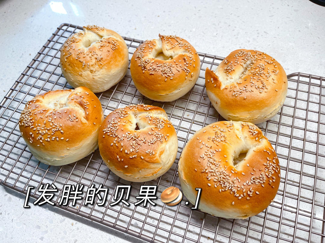 椰子油全麦贝果--北鼎烤箱食谱