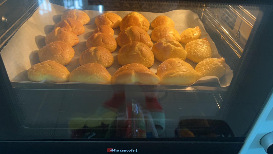 简单易成功的奶油小泡芙做法