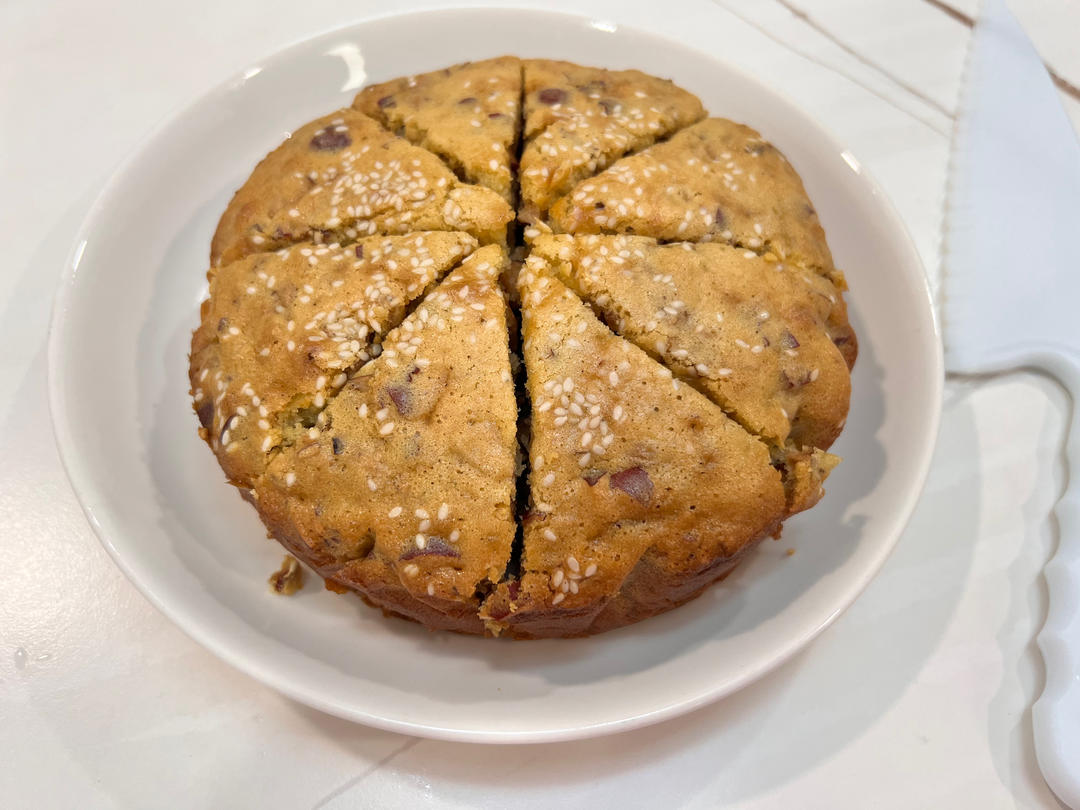 ㊙️ 新手简易版❗️零失败的红糖红枣糕，家人都爱