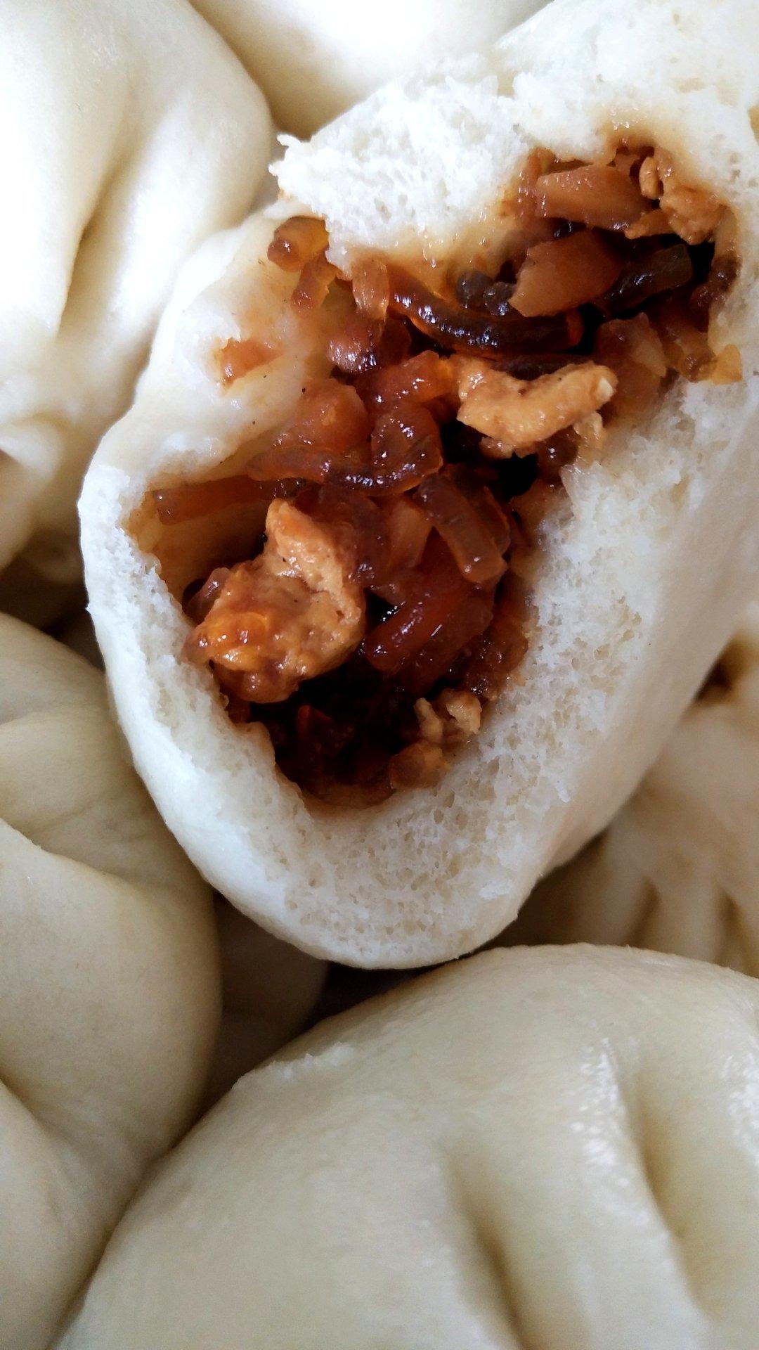 堂妈教你山菜鲜肉大包子