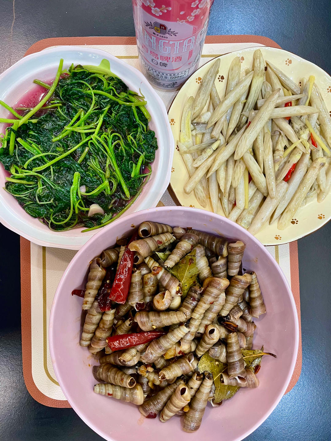🔥辣炒钉螺，爆炒钉螺