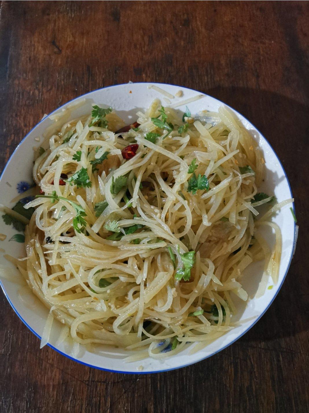 炝拌土豆丝