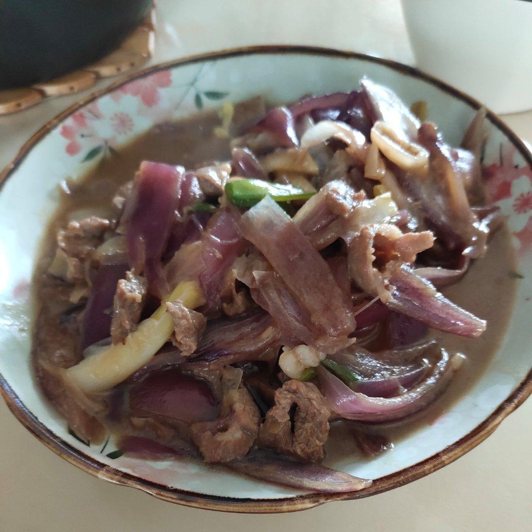 洋葱炒牛肉，这么腌制超好吃！
