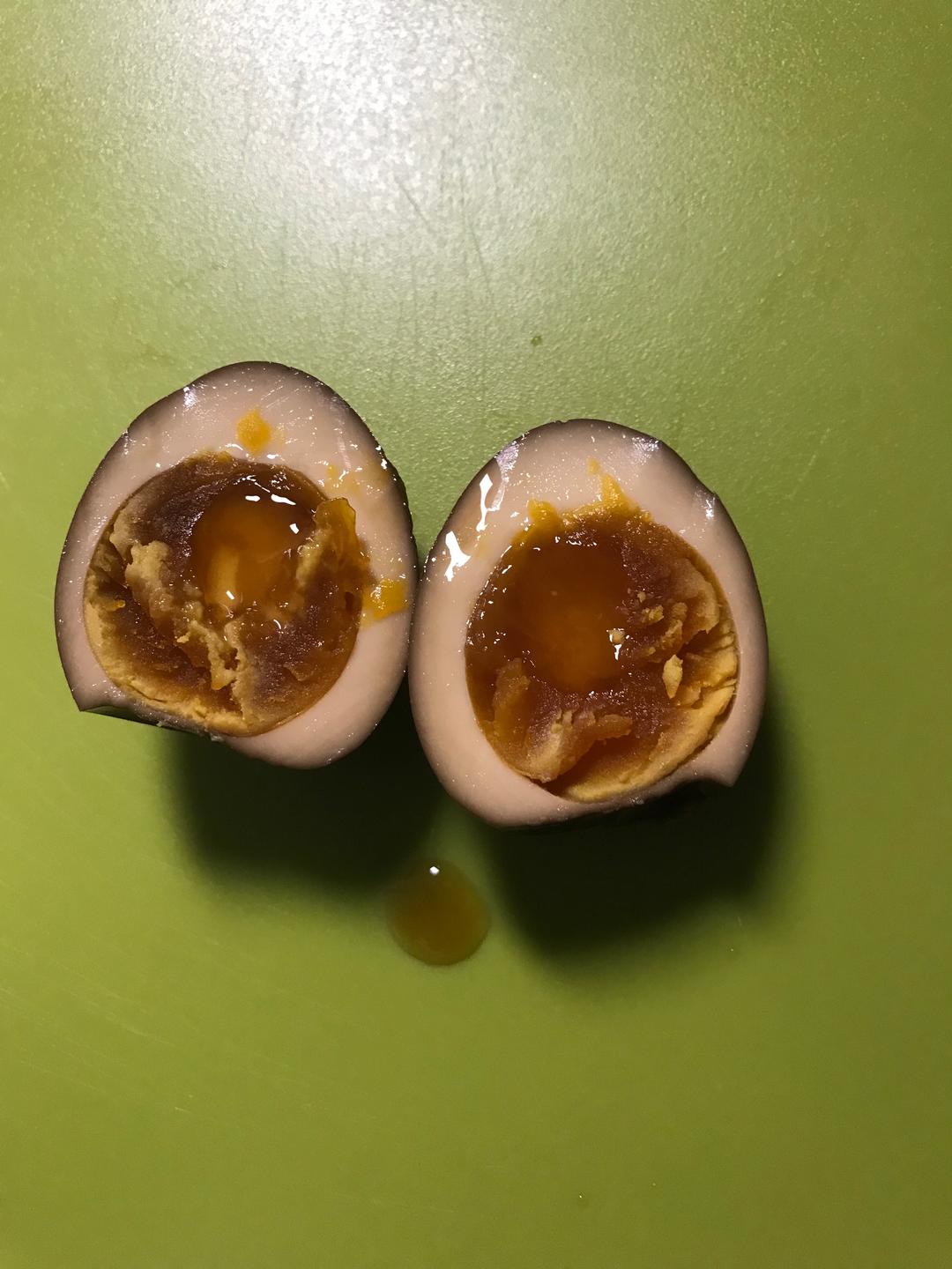 中式茶叶糖心蛋简单浸泡版