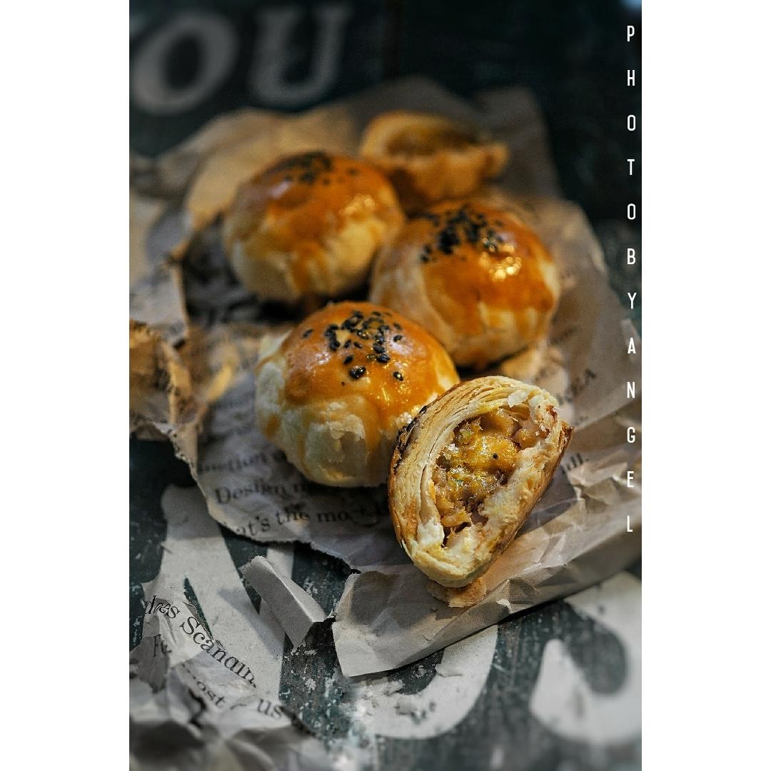 泳式鲜肉榨菜月饼