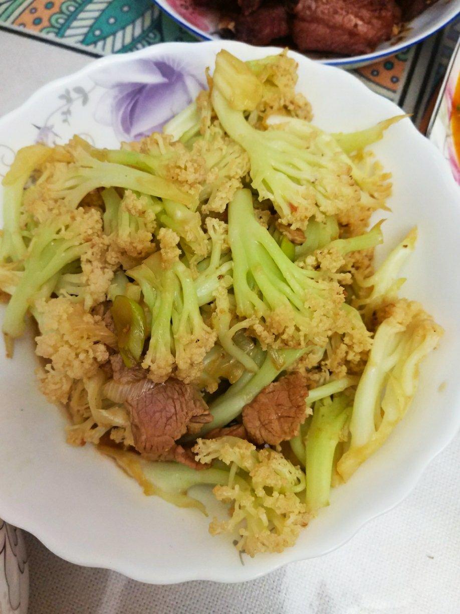 干锅有机花菜