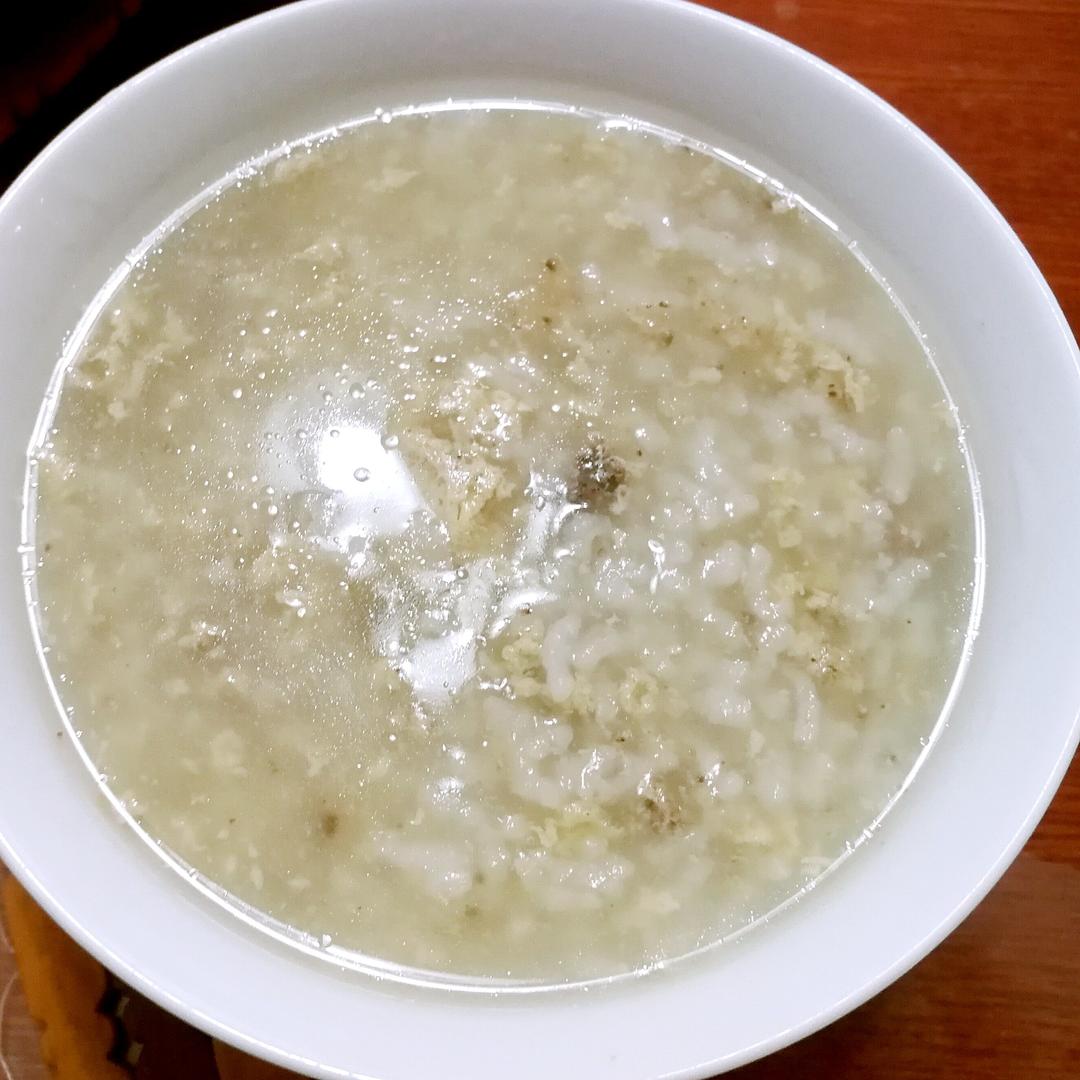 牛肉蛋花粥