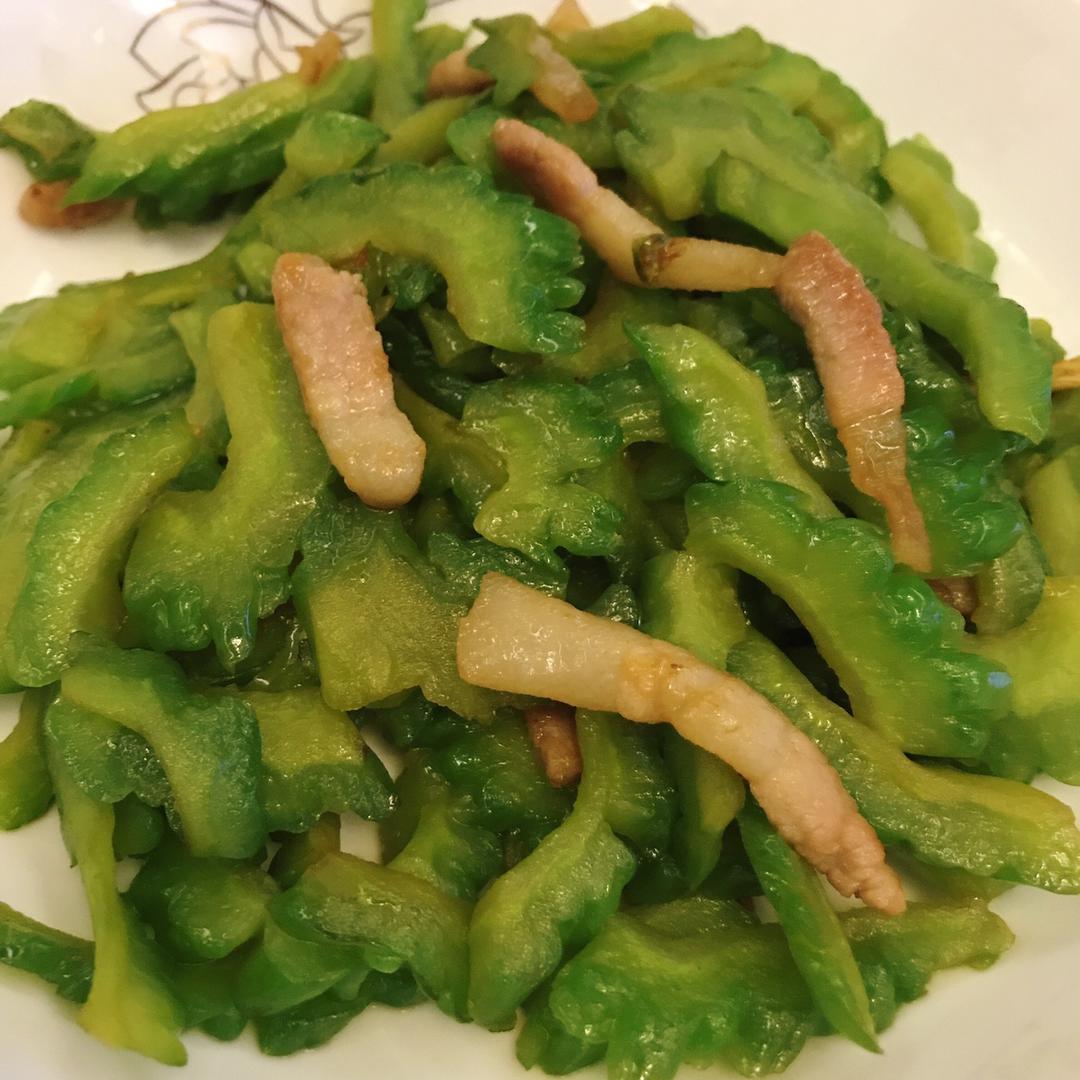苦瓜炒肉