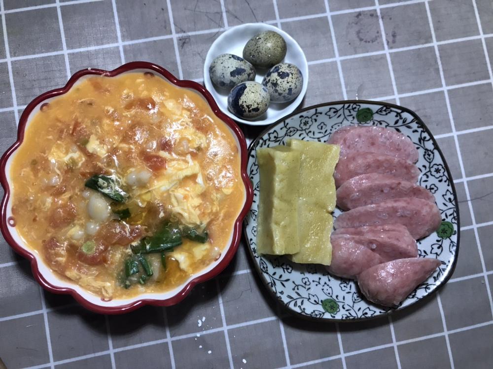 西红柿鸡蛋疙瘩汤