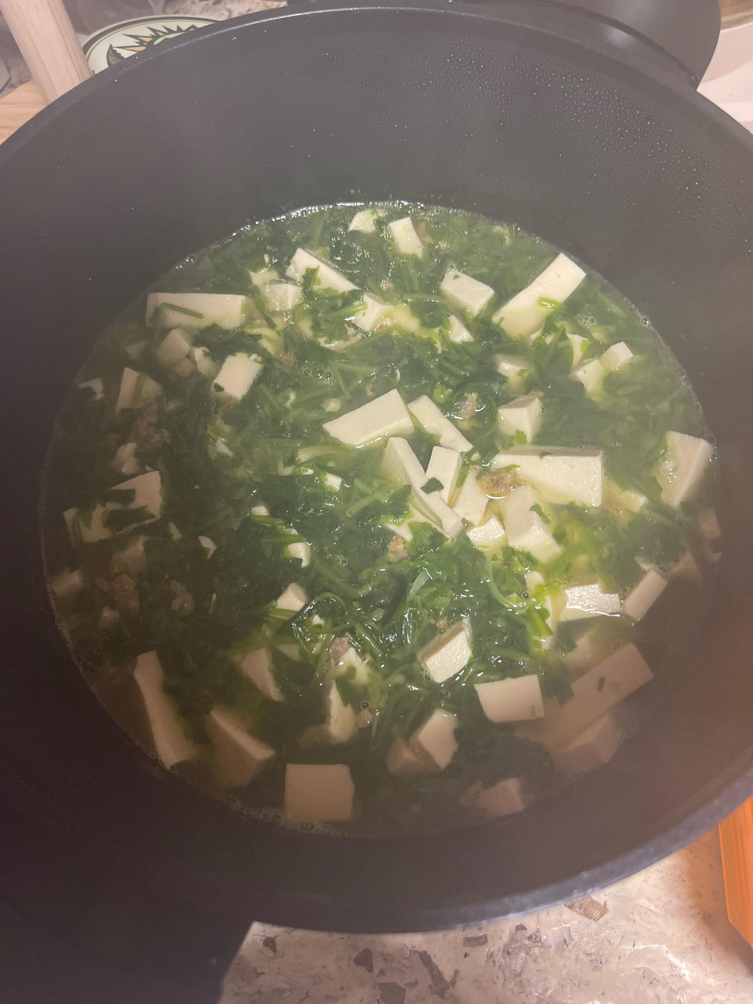 荠菜豆腐羹