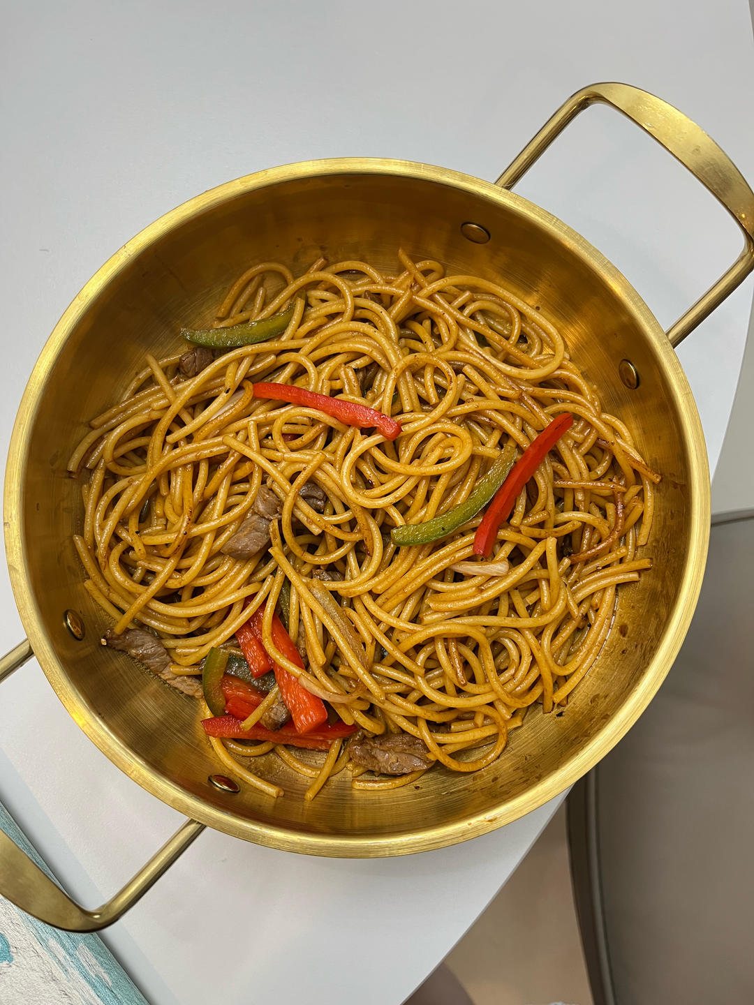 味道不输西餐厅的黑椒牛柳意面