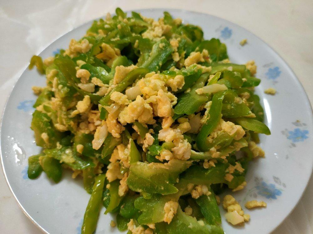 苦瓜炒蛋（清火菜）